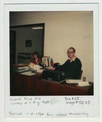 Anne Campbell and Frank Stanger; Received 1994, January 12 from Gladys Wonderly