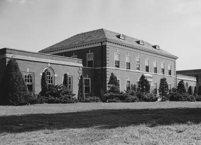Agricultural Engineering Building; marked property of Experiment Station, College of Agriculture and Home Economics
