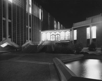 Agricultural Science Building (Ag. Science North), exterior at night