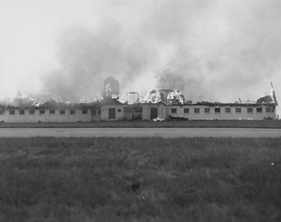 Dairy Center Fire. Photographer: University of Kentucky