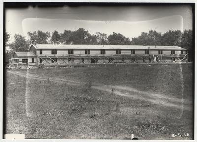 University of Kentucky military technical training during World War I.  Cadet Barracks