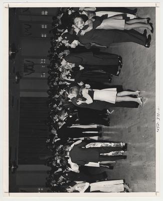 The 1969 Army Reserve Officers Training Corps Dance.  This photo is in the 1969 Kentuckian on page 373