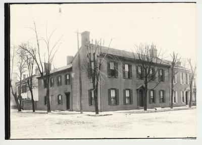 John Crittenden House during the winter.  Located in Frankfort, Kentucky