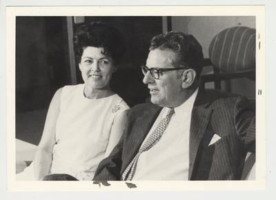 President Otis Singletary and  his wife, Gloria