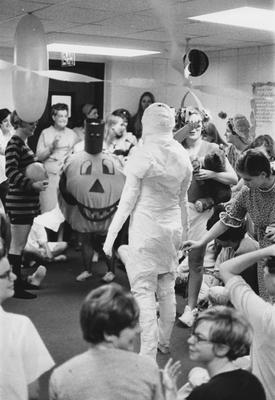 Kirwan-Blanding Complex Halloween Party in 1969. This photo appears first on page 199 of the 1969 