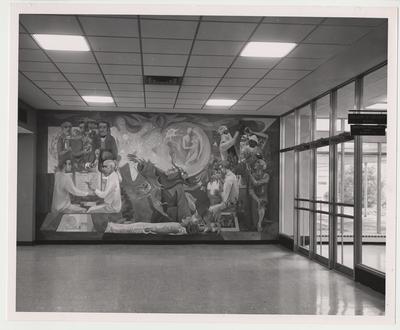 A mural inside the Chandler Medical Center