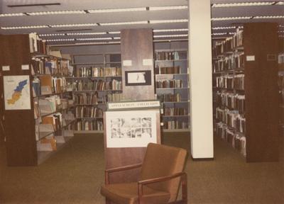 A color photo of the Reading Room in Margaret I. King North Library. Photographer: Terry Warth