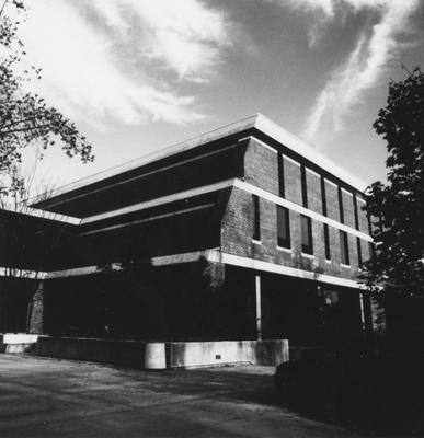 View, southeast, of King Library-North