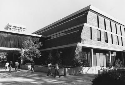 View from the southeast, Margaret I. King North Library