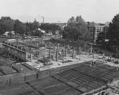 Construction of the Law Building