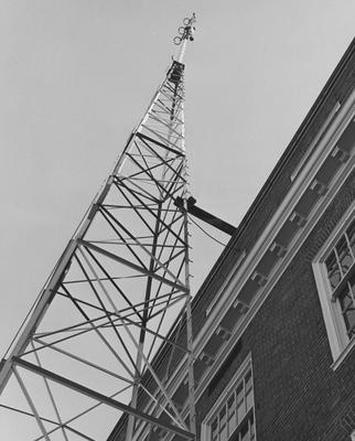 Radio Tower on McVey Hall. Photographer: University of Kentucky