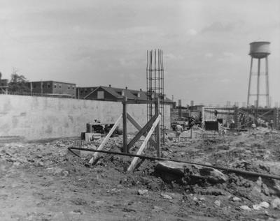 Medical Center construction. Received June 16, 1958 from Public Relations