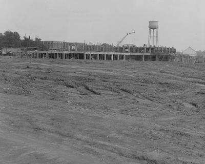 Medical Center construction. Received August 16, 1958 from Public Relations