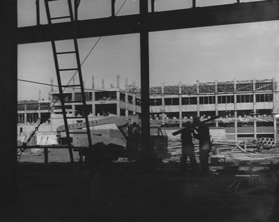 Medical Center construction. Received November 17, 1958 from Public Relations