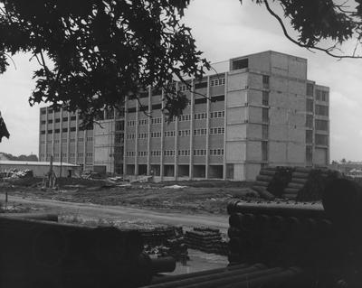 Medical Center construction. Received July 1, 1959 from Public Relations