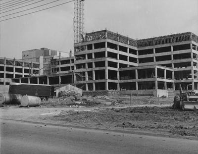 Medical Center construction. Received April 15, 1960 from Public Relations