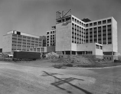 Medical Center construction. Received September of 1960 from Public Relations