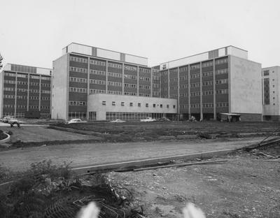 Medical Center construction. Received August 15, 1961 from Public Relations