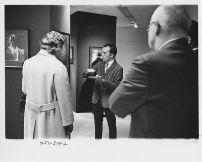 A photo exhibit by Sam Abell and Bill Roughen. This image appears second on page 379 in the 1969 Kentuckian