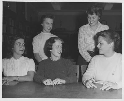 Front row (left to right): Evelyn Steele, 
