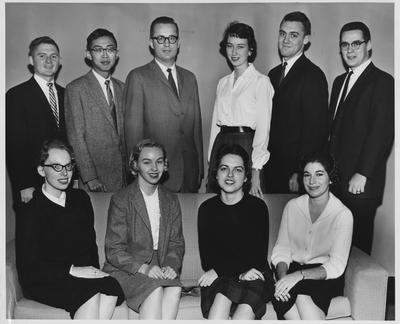 Phi Beta Kappa initiates. Received December 18, 1959 from Public Relations