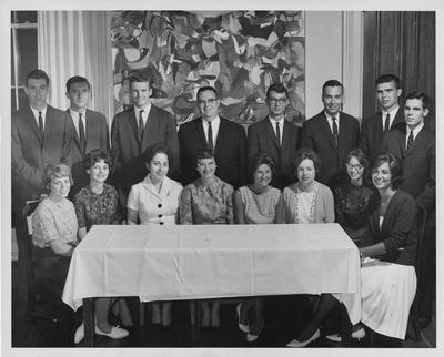 Phi Beta Kappa initiates. Received May 16, 1963 from Public Relations