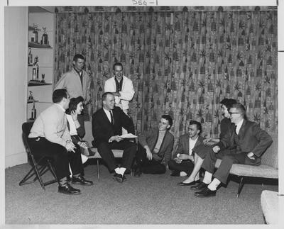 Newman Club; This image is in the 1962 Kentuckian on page 256, image number 1 - 