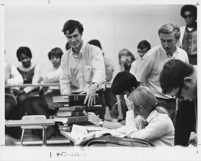 Student Senate; This image is in the 1969 Kentuckian on page 236, image 1