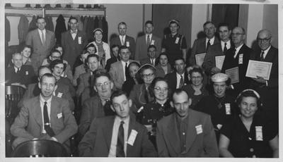 Utopia Club members during Club Conference February 4, 1954