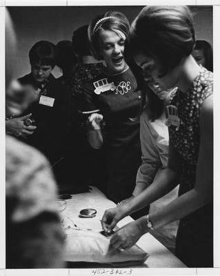 A Greek event; This image is in the 1969 Kentuckian on page 342, image 3