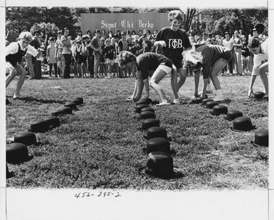 Sigma Chi Derby; This image is in the 1969 Kentuckian on page 345, image 2