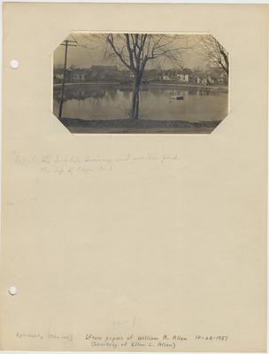 A picture of Clifton Pond; Received 1987, October 23 from the papers of William R. Allen