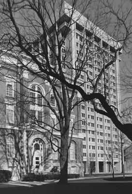 Administration/Main Building (left) and Patterson Office Tower (right); Photographer: John Mitchell