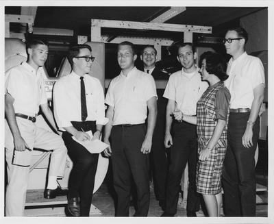 Members of the 1964 Kernel staff
