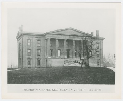 Morrison Chapel at Kentucky University (now Transylvania University)