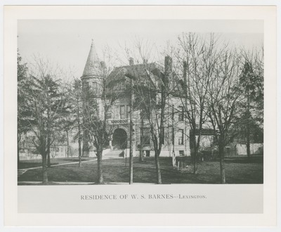 Residence of W.S. Barnes