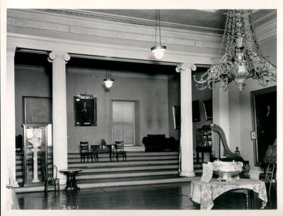Old State House, Senate Chamber; designed or constructed in 1830 by Gideon Shyrock