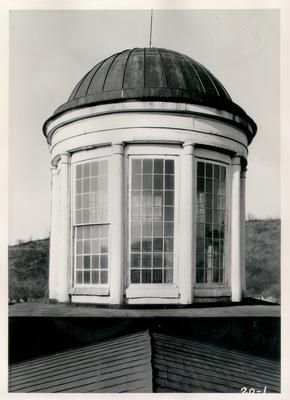 Old State House, detail of lantern on main roof; designed or constructed in 1830 by Gideon Shyrock