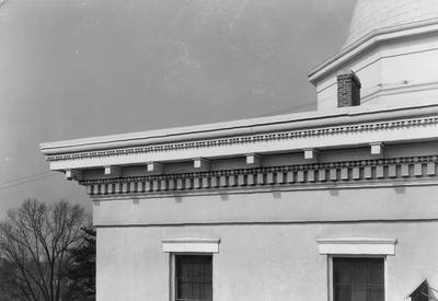 Kentucky School for the Blind, main cornice; designed or constructed in 1855 by F. Costigan