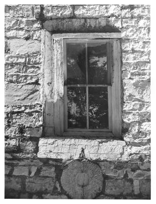 Captain Samuel Taylor House, window, originally a door; designed or constructed in 1790