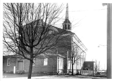 St. Joseph's Cathedral, rear; designed or constructed in 1819 by Joseph Robinson