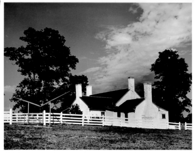 Farm house and gate