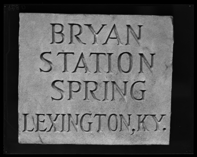 Bryan Station Spring sign