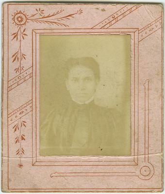 Unidentified African American female; duplicate of item 16