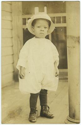 Unidentified African American male child