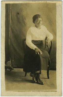 Unidentified African American female; duplicate of item 84