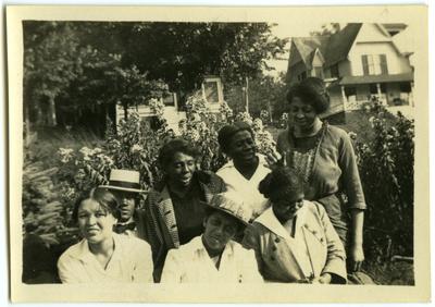Six unidentified African American females and one unidentified African American male