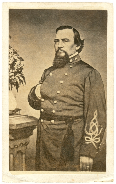 General Roger Weightman Hanson (1827-1863) C.S.A.;  Lexington, Kentucky native; Commander of the Orphan Brigade, killed in the Battle of Murfreesboro, Tennessee