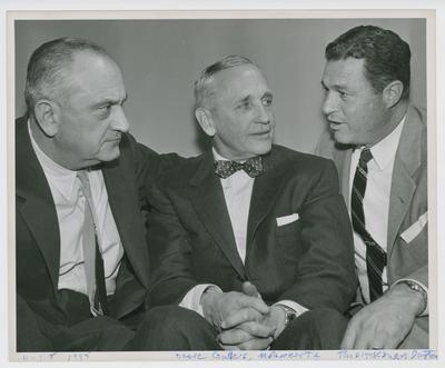 Adolph Rupp, Ozzie Cowles, and Tom Blackburn