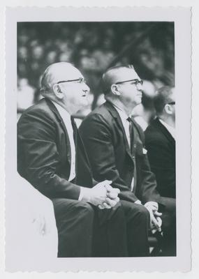 Harry Lancaster and Adolph Rupp
